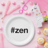 ZEN Hashtag Pappteller (Party)