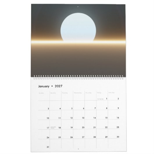 Zen-Horizont-Kalender 2010 Kalender (Jan 2027)