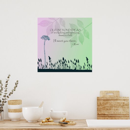 Zen Ideas Poster (Küche)