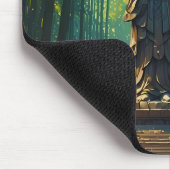 Zen im Bambushain Mousepad (Ecke)