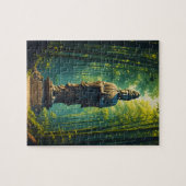 Zen im Bambushain Puzzle (Horizontal)