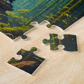 Zen im Bambushain Puzzle (Seite)