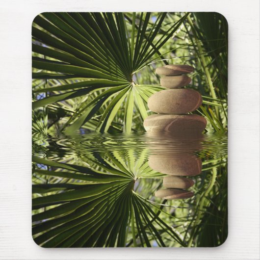 Zen im Wald Mousepad (Vorne)