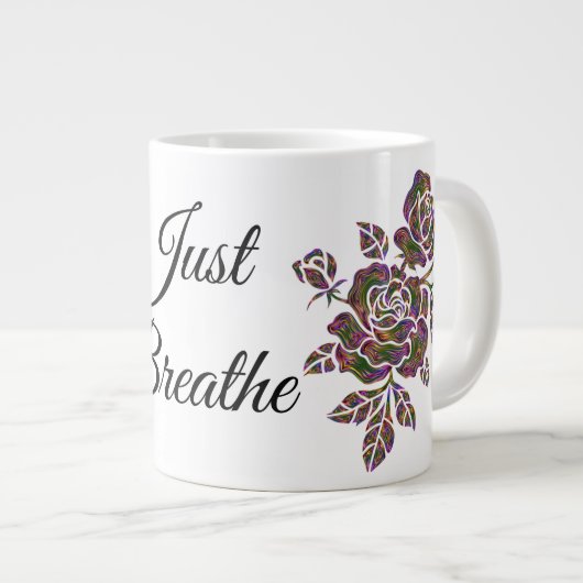 Zen in einem Cup Jumbo-Tasse (Vorderseite Rechts)