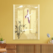 Zen-Insel Leinwanddruck (Insitu (Wohnzimmer))