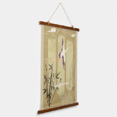 Zen-Insel Wandteppich Mit Holzrahmen (Gewinkelt)