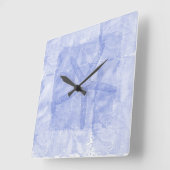 Zen Inspiriert Beach Theme Starfish Quadratische Wanduhr (Winkel)