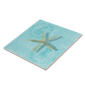 Zen-inspirierte Strand-ThemaStarfish Fliese (Seite)