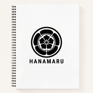 Zen Kamon – Japanese Minimalist Family Crest Desi Notizblock