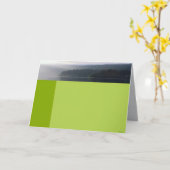 Zen-Karte Karte (Gelbe Blume)