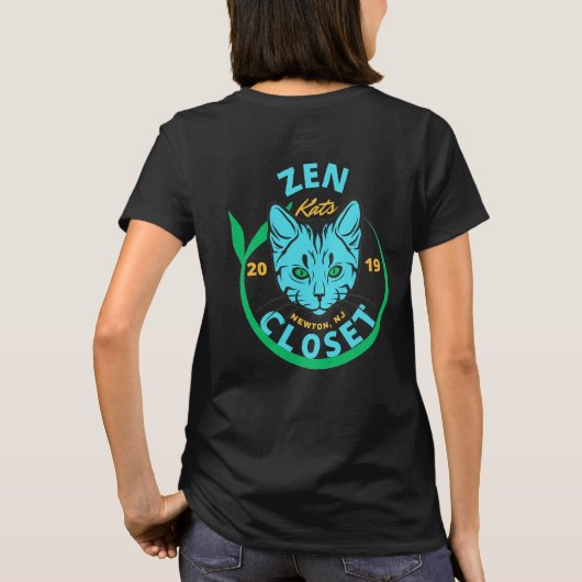 Zen Kats Closet T-Shirt (Rückseite)
