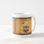 Zen-Katzen-Kaffee-Tasse Kaffeetasse (VorderseiteRechts)