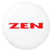 Zen-Keramik-Drehknopf Keramikknauf (Vorderseite)