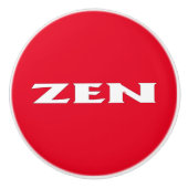 Zen-Keramik-Drehknopf Keramikknauf (Vorderseite)