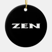 Zen-Keramik Keramik Ornament (Vorne)