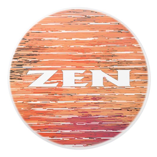 Zen-Keramik Keramikknauf (Vorderseite)