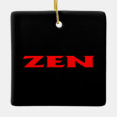 Zen-Keramik Keramikornament (Vorderseite)