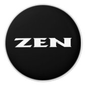 Zen-Keramik-Knopf Keramikknauf (Vorderseite)