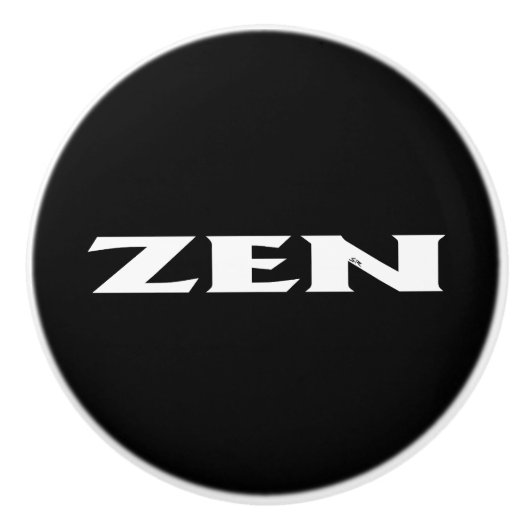 Zen-Keramik-Knopf Keramikknauf (Vorderseite)