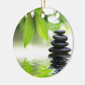 Zen Keramik Ornament (Links)