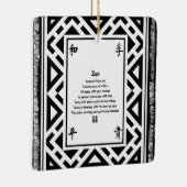 Zen Keramikornament (Rechts)