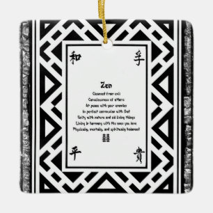 Zen Keramikornament