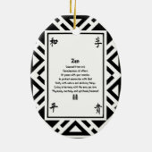 Zen Keramikornament (Hinten)