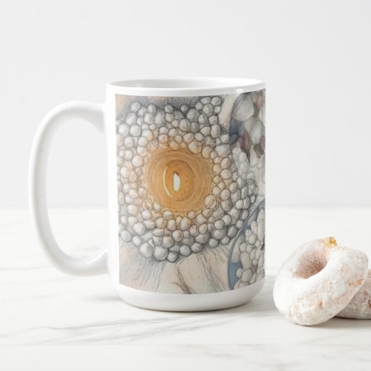 Zen Kerzen-Glanz-Tasse Kaffeetasse (Mit Donut)
