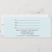 Zen-Kiesel und Ozeangeschenkgutschein (Rückseite)