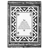 Zen Klemmbrett (Rückseite)