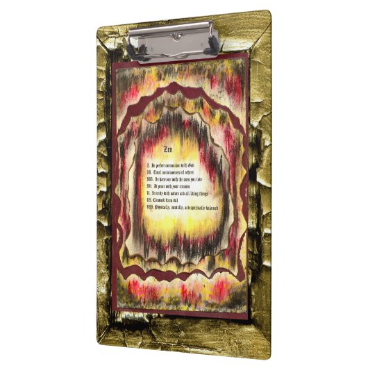 Zen Klemmbrett (Links)