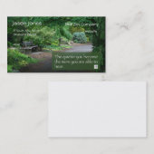 Zen-Klugheits-Visitenkarte Visitenkarte (Vorne/Hinten)