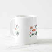 Zen Koi Serenity Kaffeetasse (Vorderseite Links)