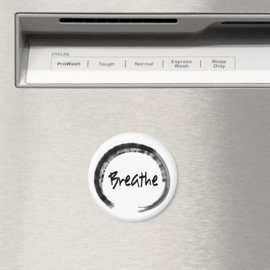 Zen - Kreis - Atmen - Magnet - Yoga - Gastgeschenk (In Situ (Geschirrspüler))