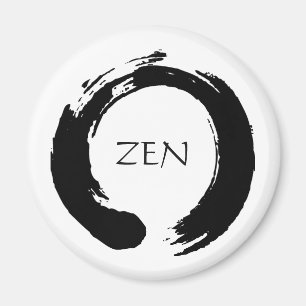 Zen-Kreis-Kühlschrankmagnet Magnet