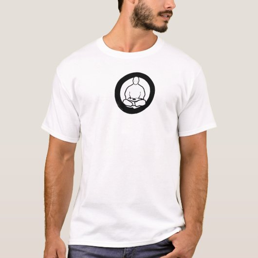 Zen-Kreis-Meditation T-Shirt (Vorderseite)