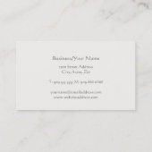 Zen-Kreis-Meditations-Visitenkarte Visitenkarte (Rückseite)