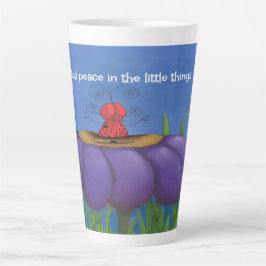 Zen Ladybug Milchtasse