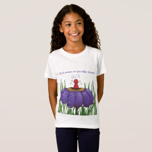 Zen Ladybug T-Shirt (Vorne ganz)
