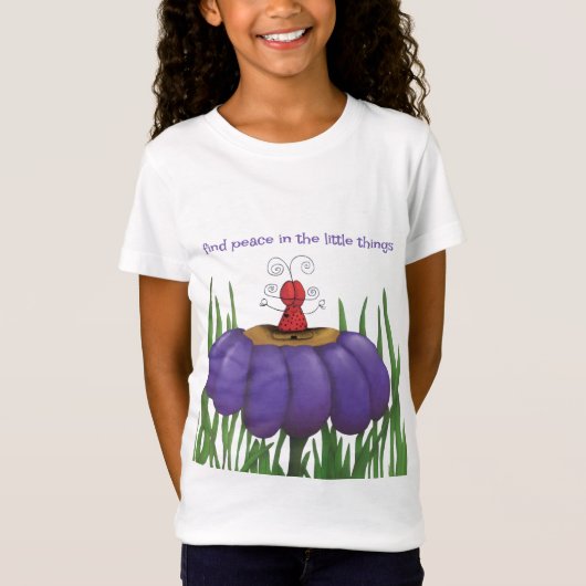 Zen Ladybug T-Shirt (Vorderseite)