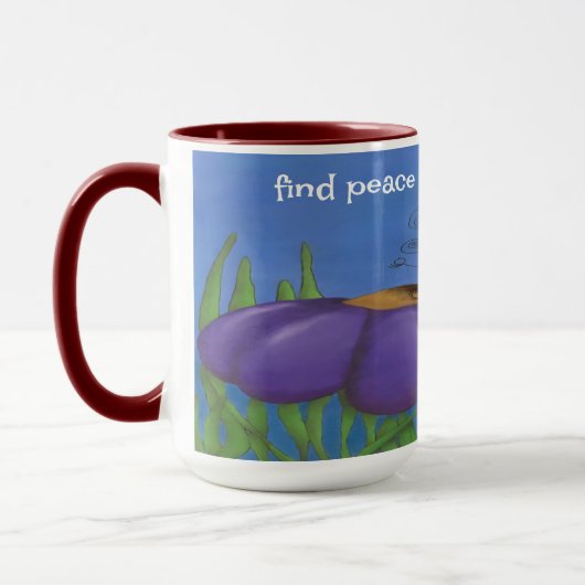 Zen Ladybug Tasse (Links)