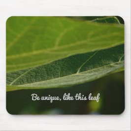 Zen Leaf Mouse Pad - Perfektes Geschenk Mousepad