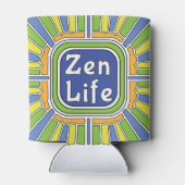 Zen Leben für mich Dosenkühler (Rückseite)