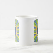 Zen Leben für mich Kaffeetasse (Mittel)