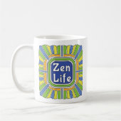 Zen Leben für mich Kaffeetasse (Links)