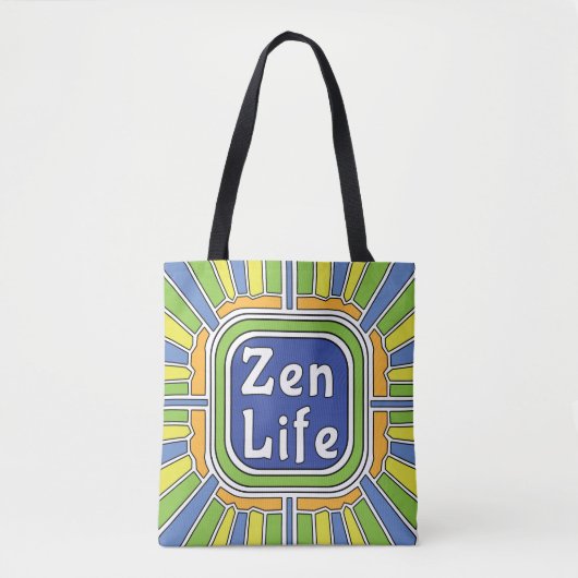 Zen Leben für mich Tasche (Vorderseite)