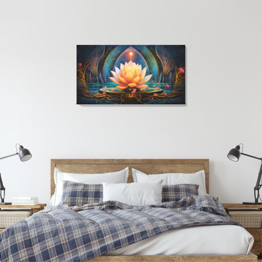 Zen Leinwand Art (Insitu (Schlafzimmer))