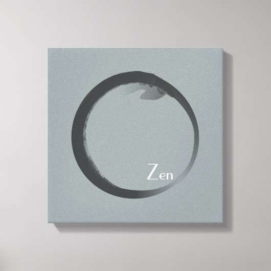 Zen Leinwanddruck (Vorderseite)