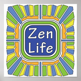 Zen Life für mich Poster