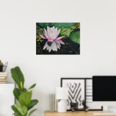 Zen Lilly Poster (Heimbüro)